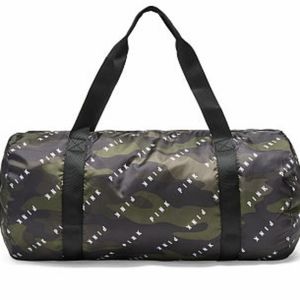 Camo packable duffle bag